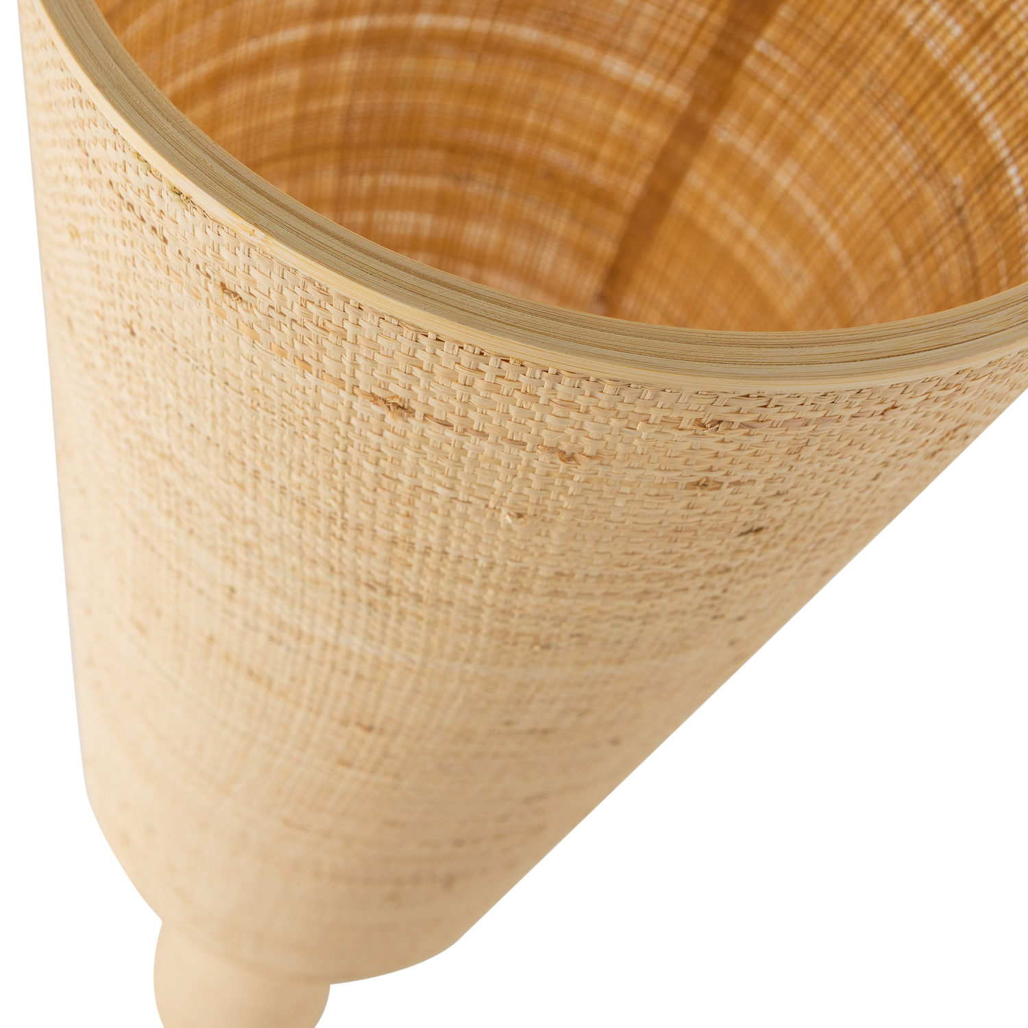 Vloerlamp Syro Raffia, 130cm - Naturel - Afbeelding 4