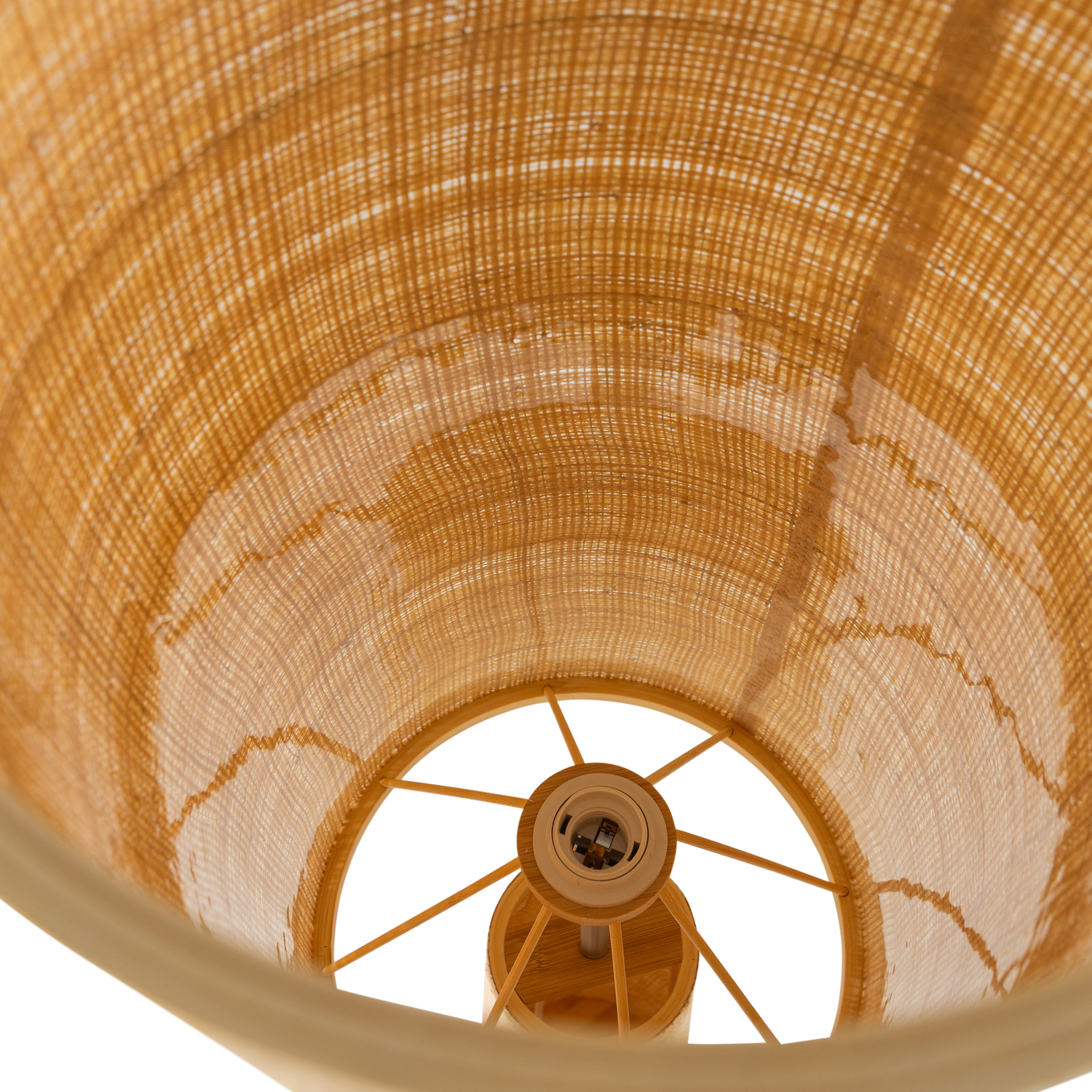 Vloerlamp Syro Raffia, 130cm - Naturel - Afbeelding 5