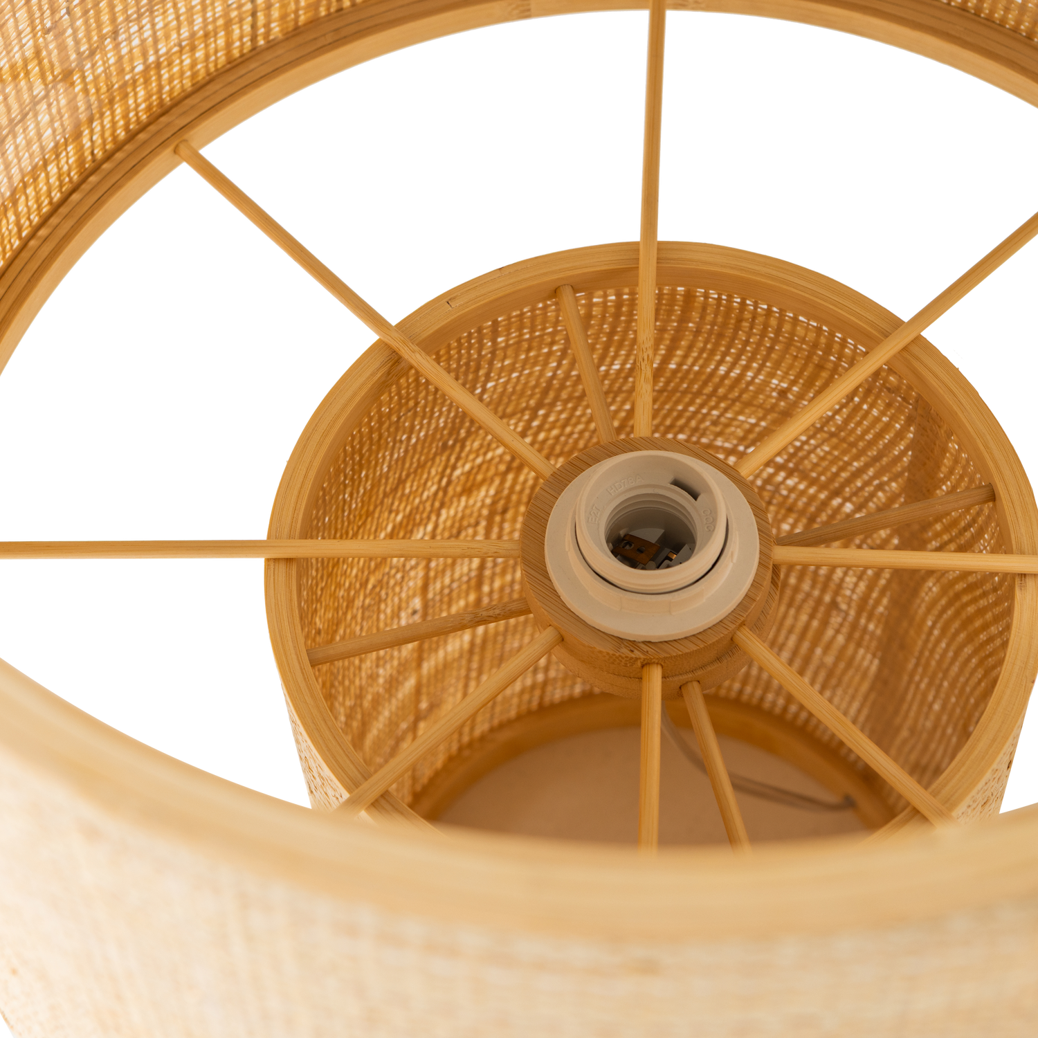 Tafellamp Syro Raffia 55 cm - Naturel - Afbeelding 4