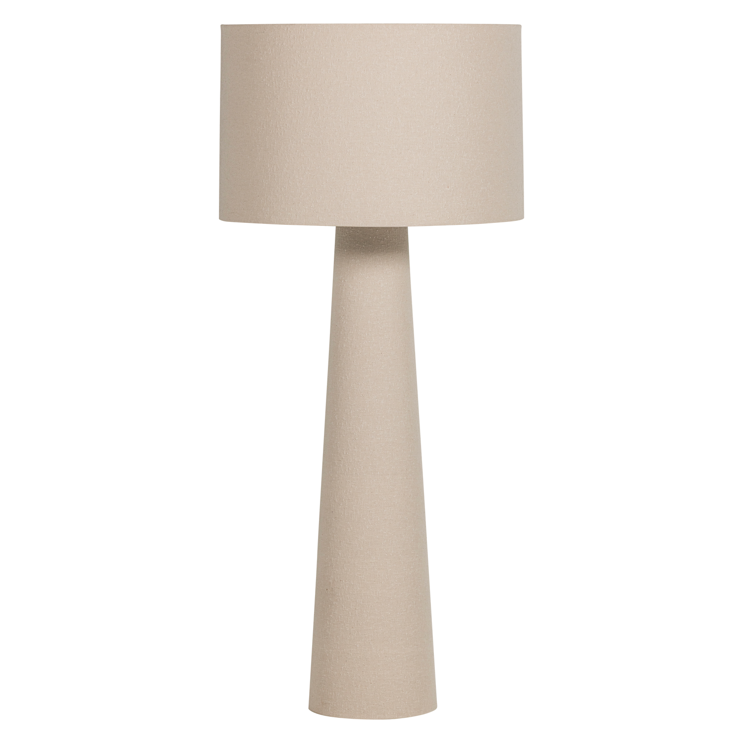 Vloerlamp Loft Bouclé, 160cm, kleur Naturel