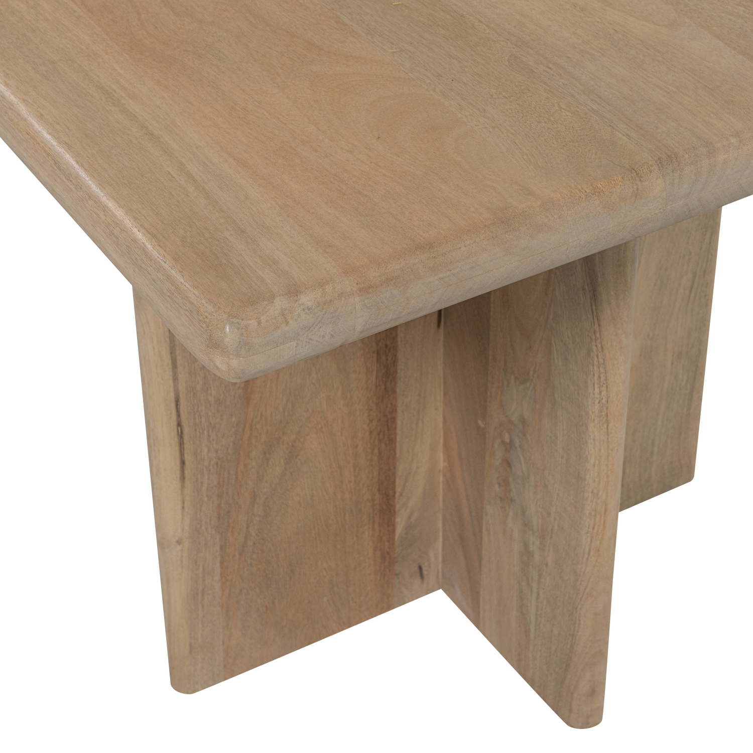 Eettafel Ato Mangohout 220x90 cm - Naturel - Afbeelding 7