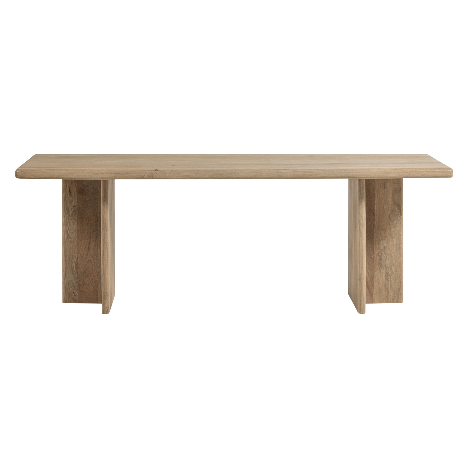 Eettafel Ato Mangohout 220x90 cm - Naturel - Afbeelding 4