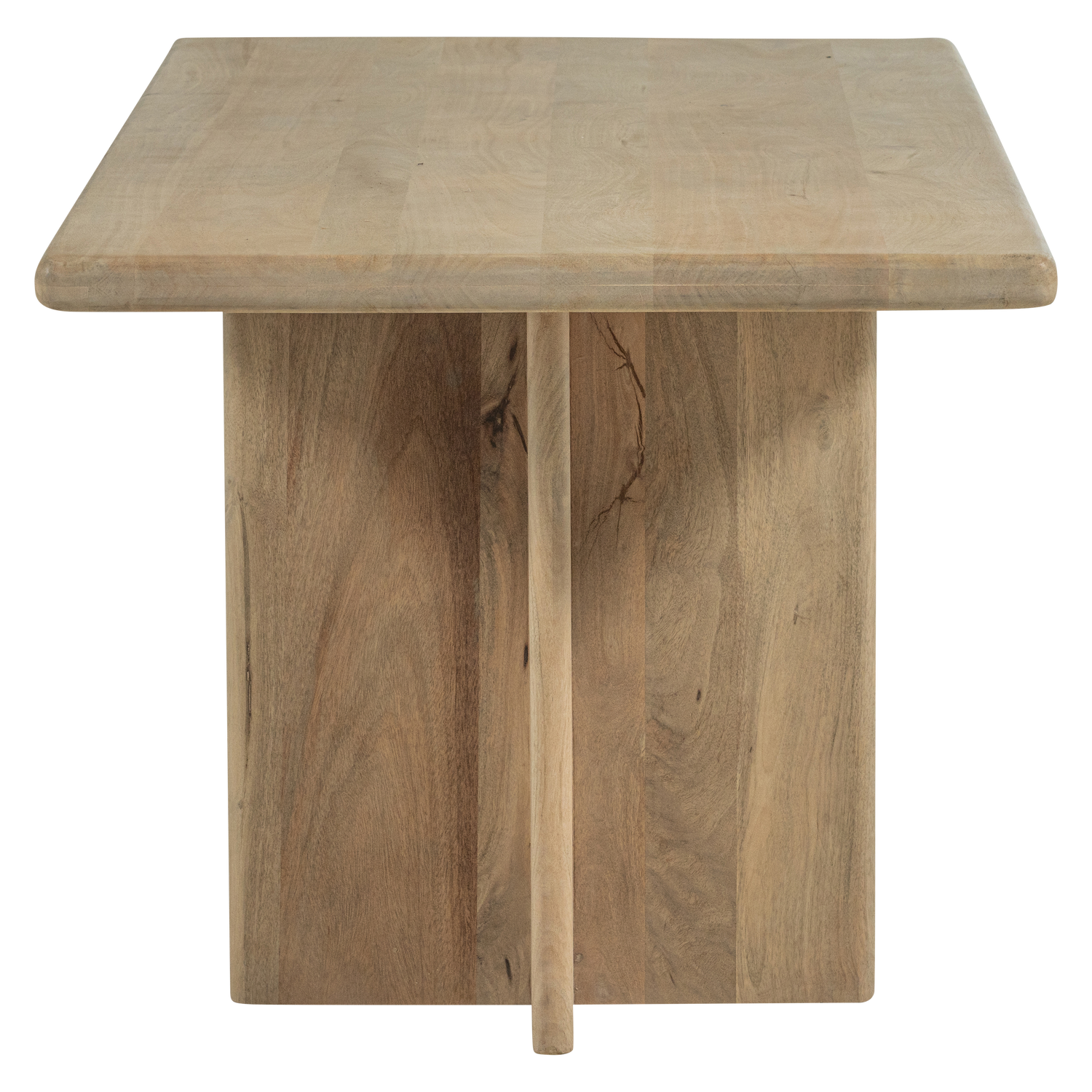 Eettafel Ato Mangohout 220x90 cm - Naturel - Afbeelding 5