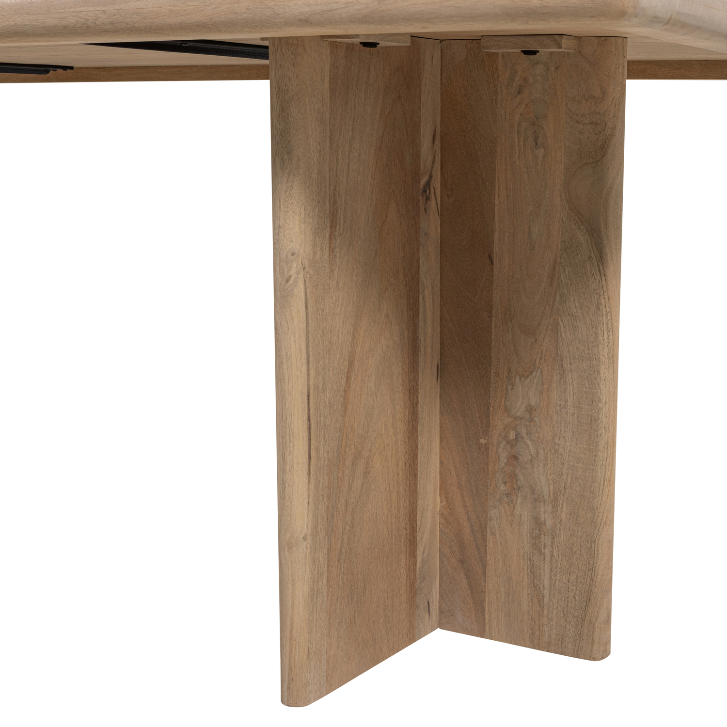 Eettafel Ato Mangohout 180x90 cm - Naturel - Afbeelding 6