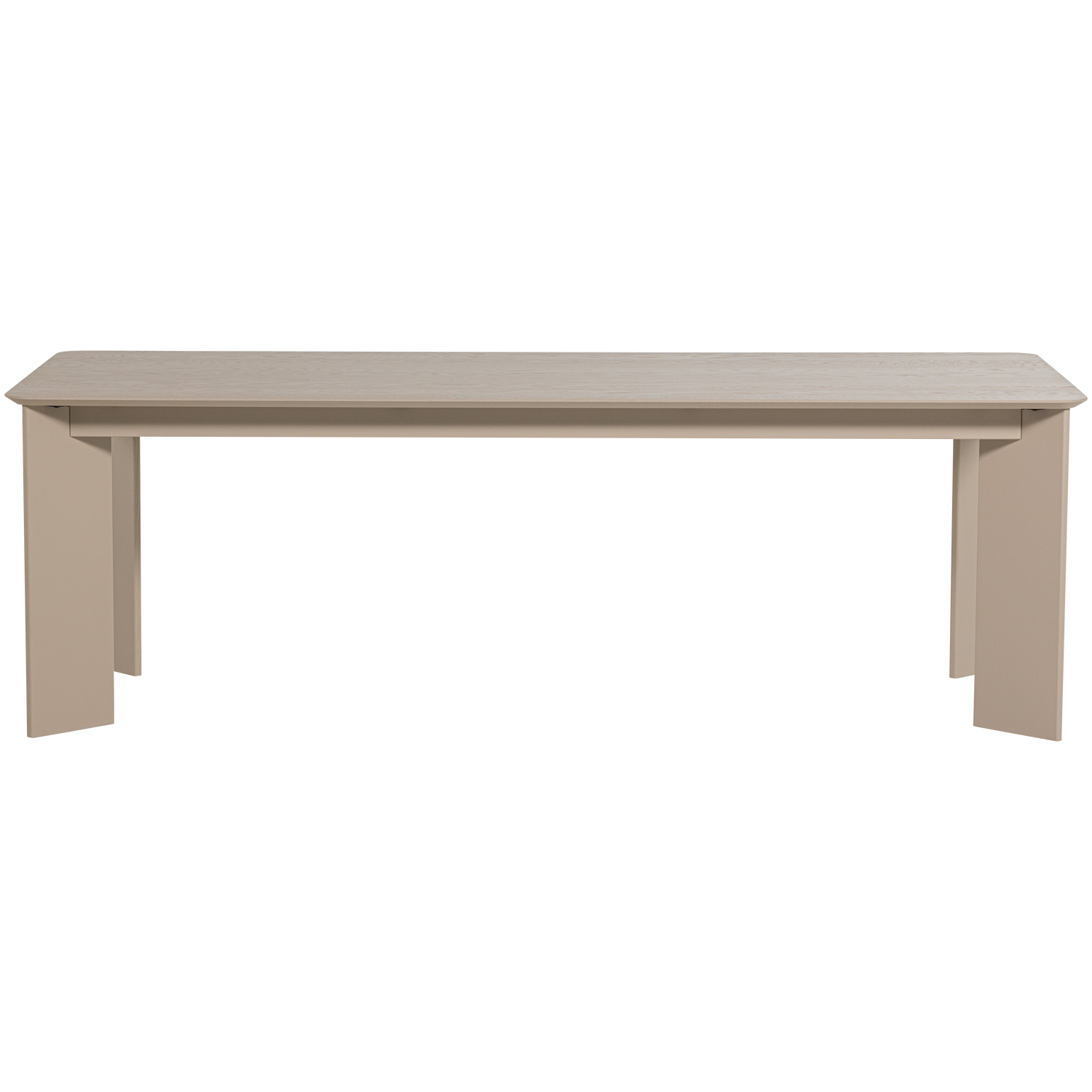 Eettafel Tablo 240 x 100cm kleur Dakargrau - Afbeelding 4