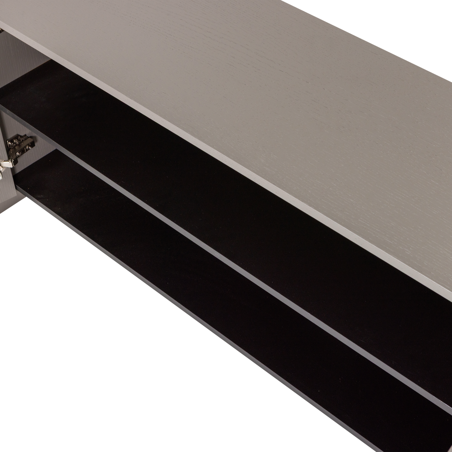 TV Meubel Brock Essen Fineer 200 cm - Warmgrijs - Afbeelding 7