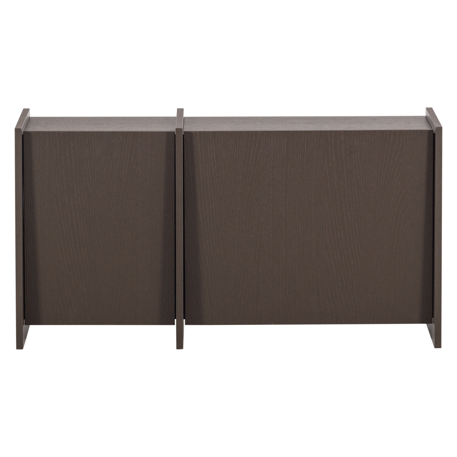 TV Meubel Brock Essen Fineer 102 cm - Middenbruin - Afbeelding 4