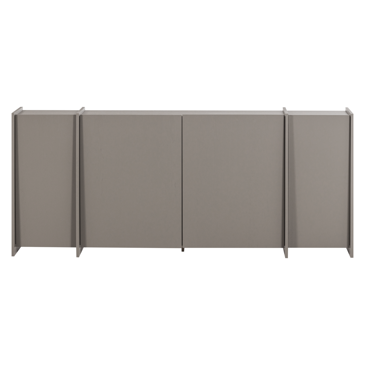 Dressoir Brock Essen Fineer 200 cm - Warmgrijs - Afbeelding 4