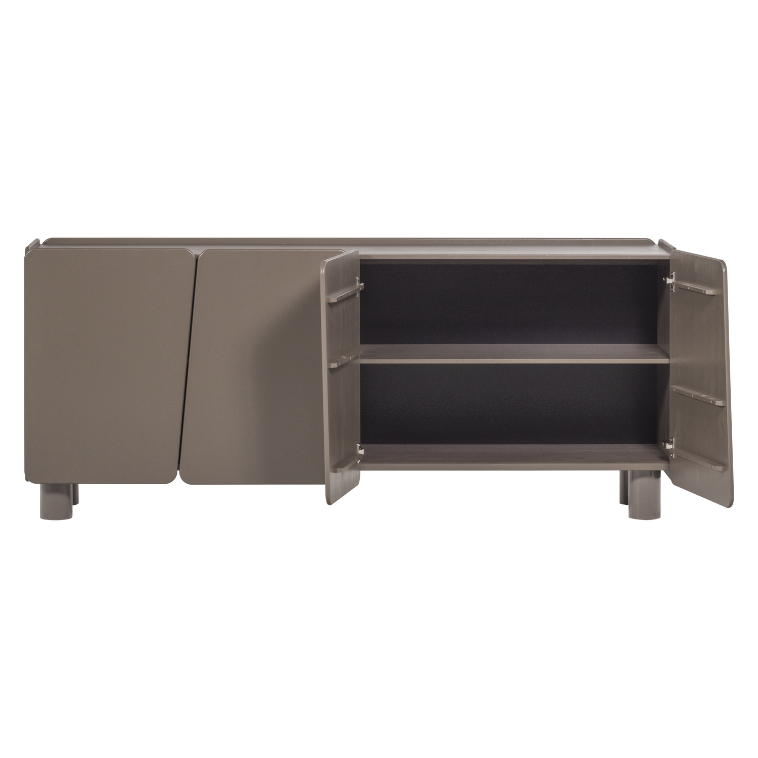 Dressoir Root Grenen Truffel 200 cm - Bruin - Afbeelding 4