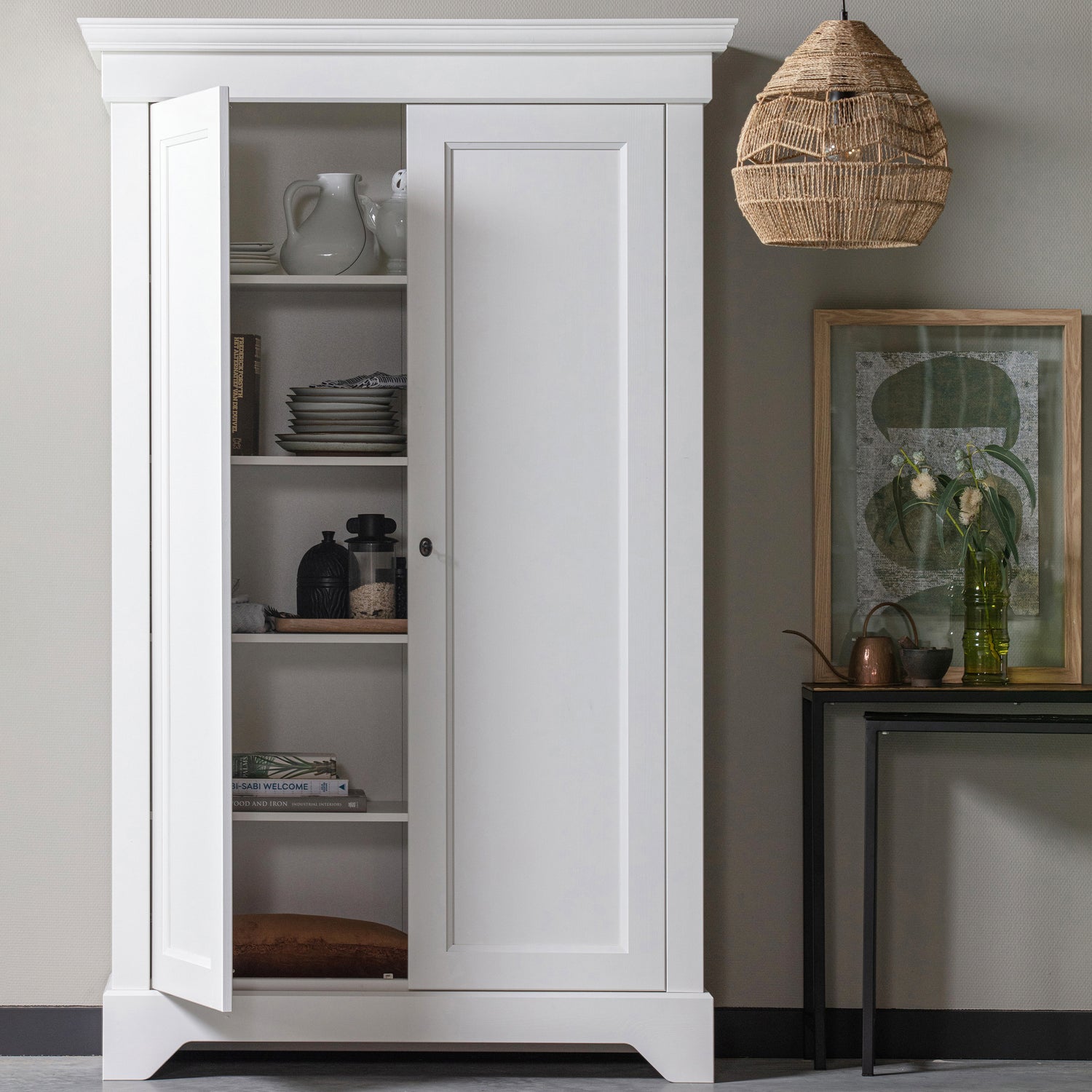 Opbergkast Isabel - Wit - Afbeelding 8