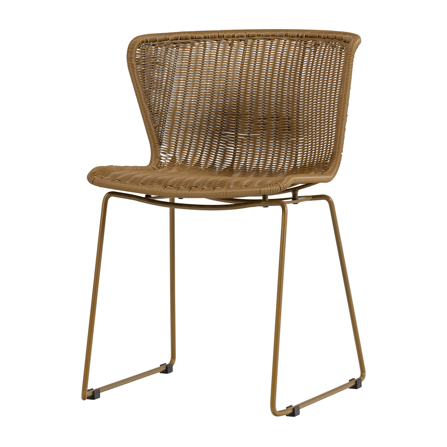 Tuinstoel Wings Rattan - Honinggeel - Afbeelding 4