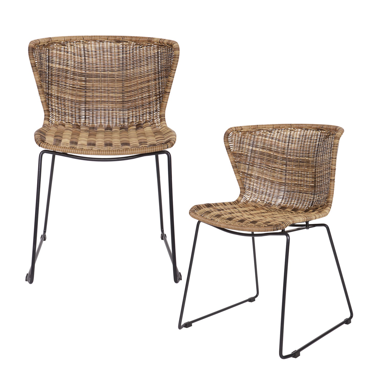 Tuinstoel Wings Rotan - Naturel - Afbeelding 5