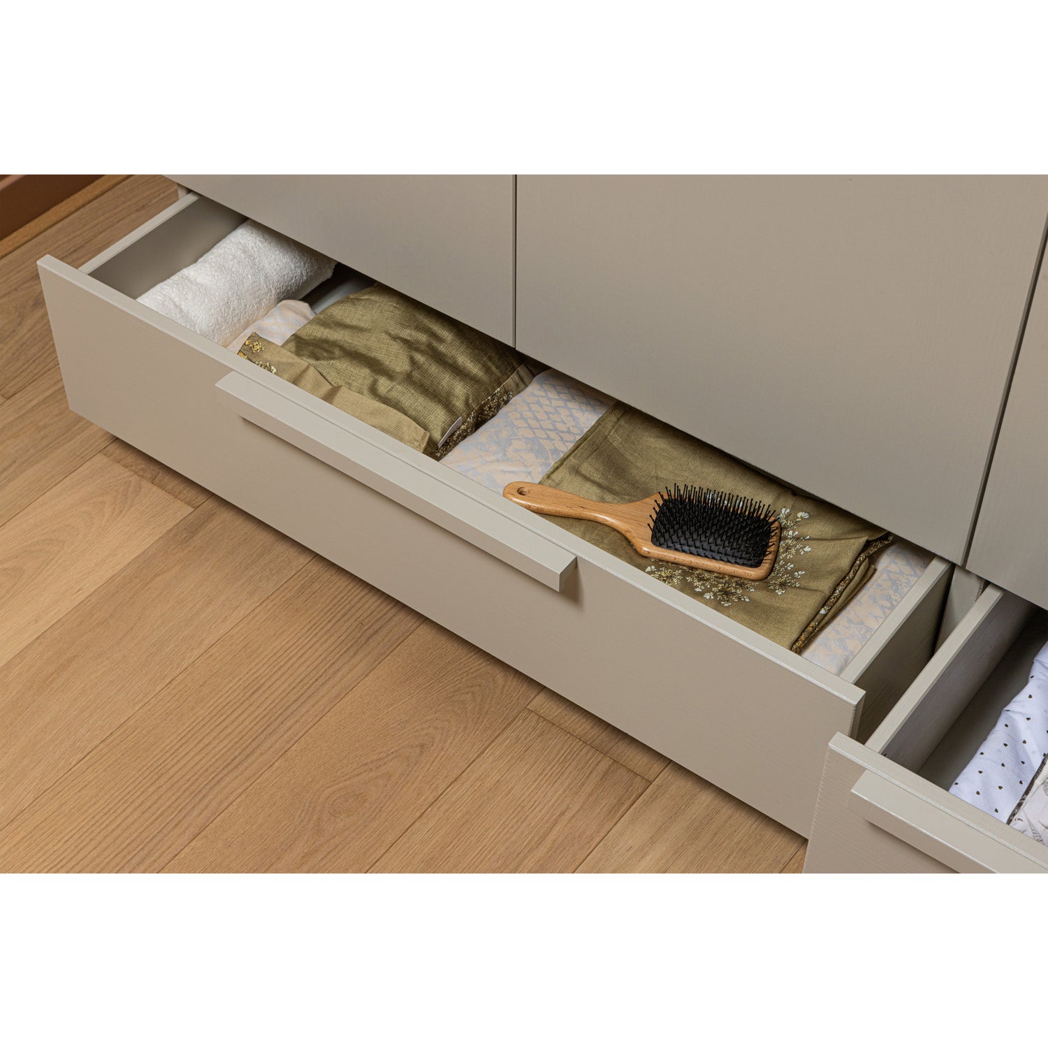 Kledingkast Pure Grenenhout 3-deurs kleur Dust - Afbeelding 2