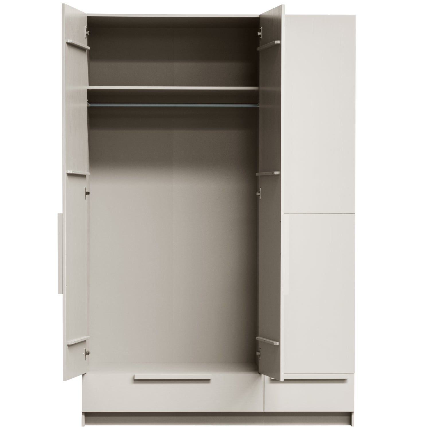 Kledingkast Pure Grenenhout 3-deurs kleur Dust - Afbeelding 6