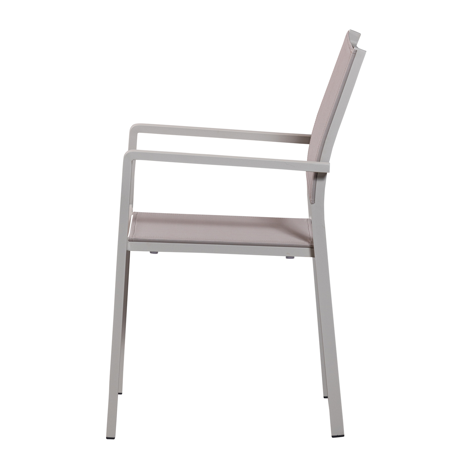 Tuinstoel Fowl Aluminium Textileen - Zand - Afbeelding 13
