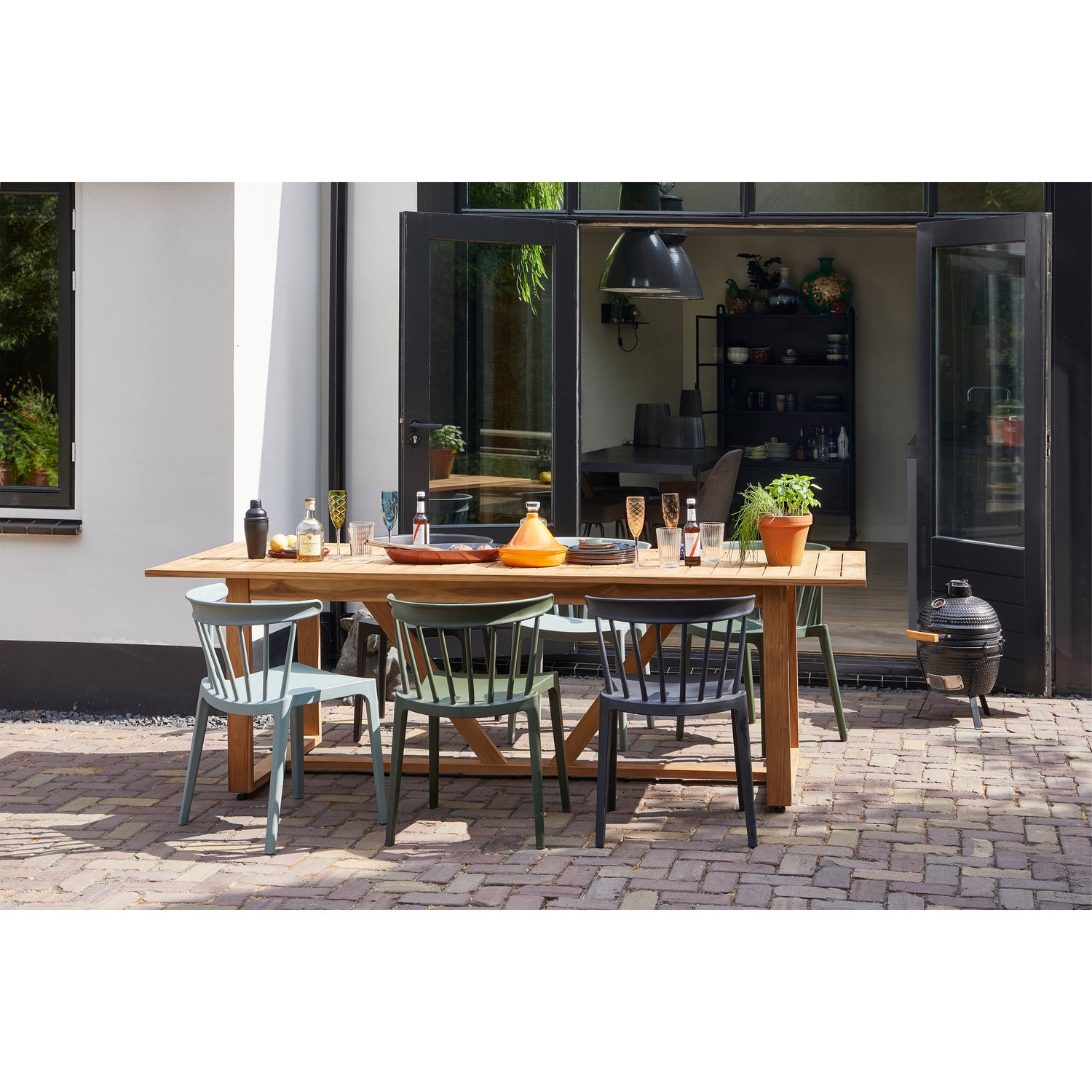 Tuin Eettafel Beaver Teakhout, 240 x 90cm - Afbeelding 5