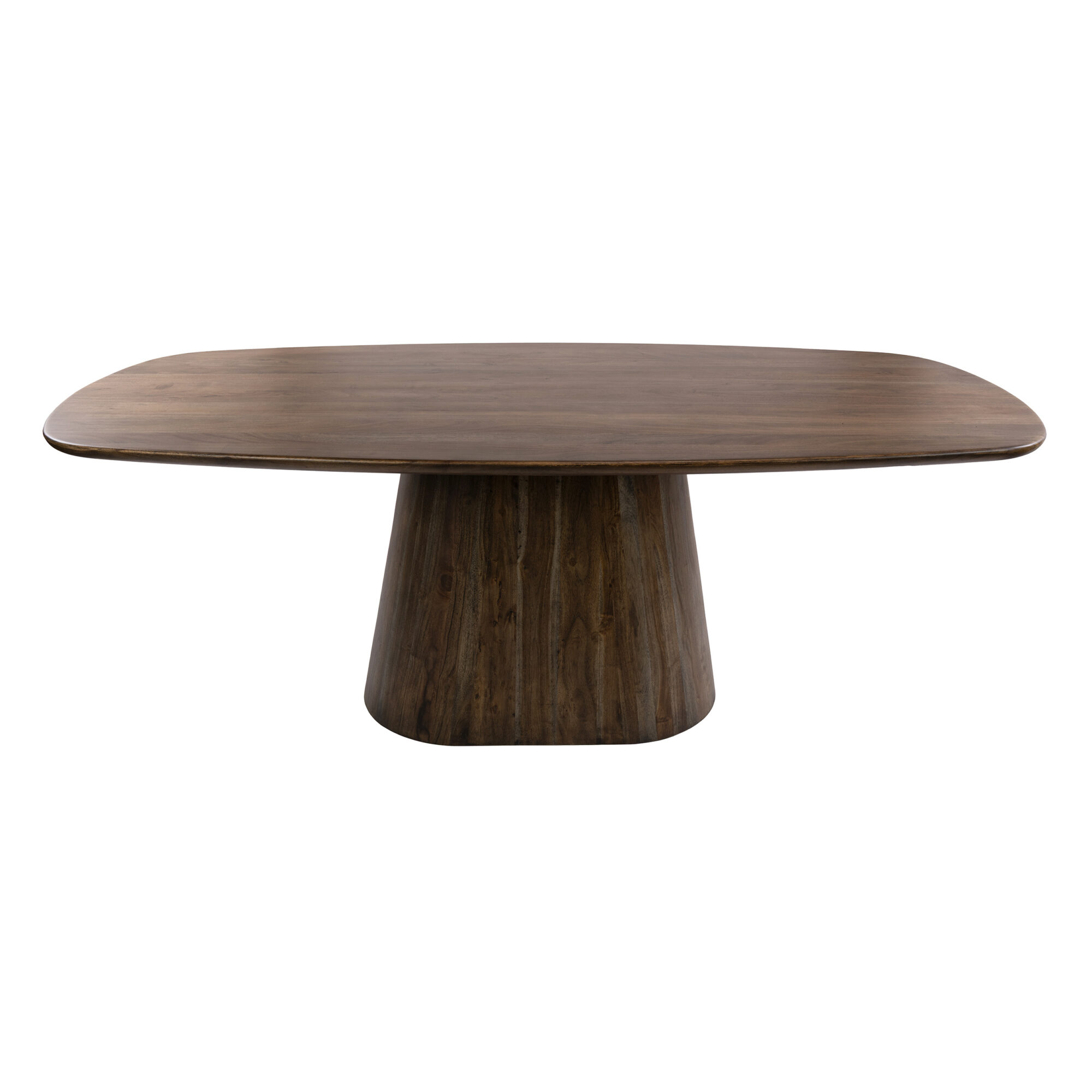 Deens Ovale Eettafel Central Acaciahout, 180 x 90cm - Afbeelding 4
