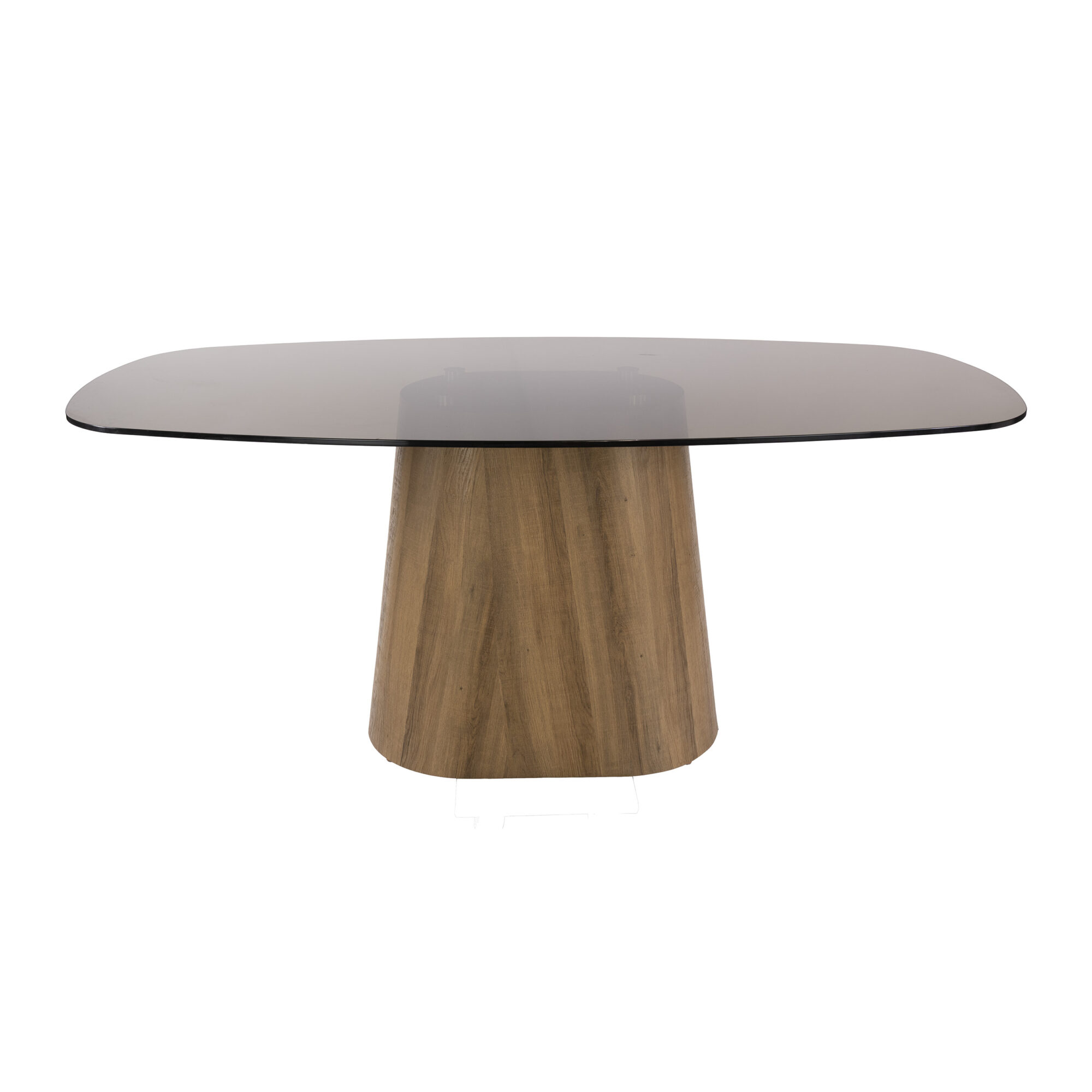 Deens Ovale Eettafel Tinto Brons glas, 180 x 90cm - Afbeelding 5