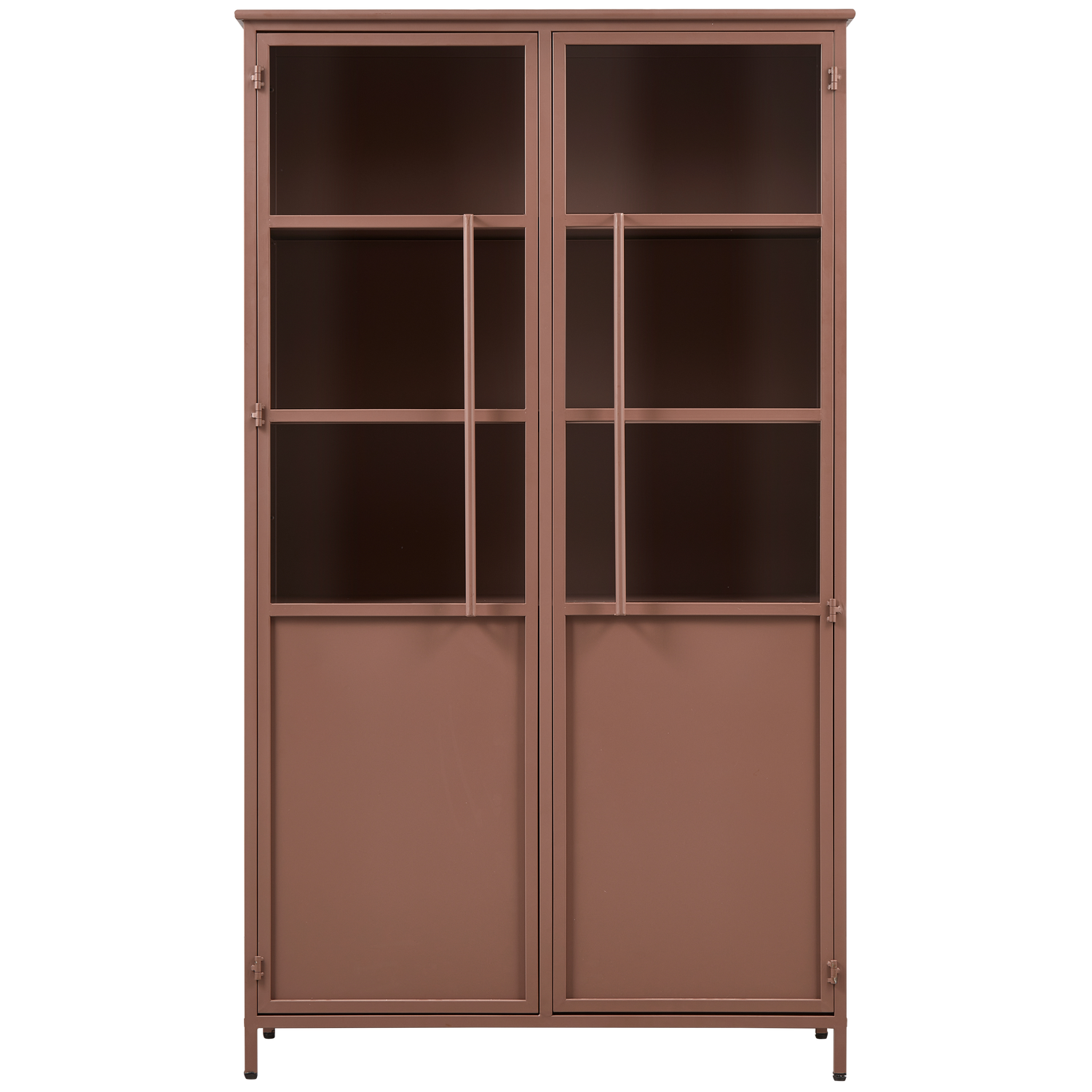 Vitrinekast Exhibit 170 x 99cm - Tan - Afbeelding 4