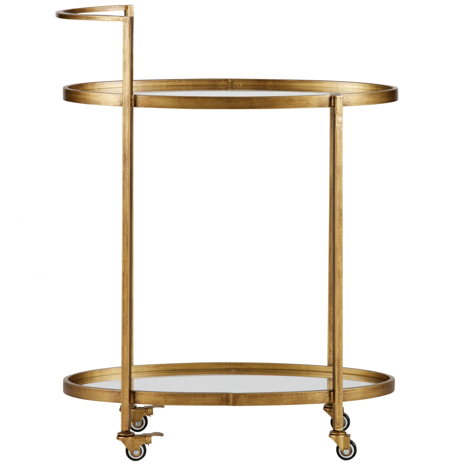 Trolley Push Metaal Antique - Brass - Afbeelding 4
