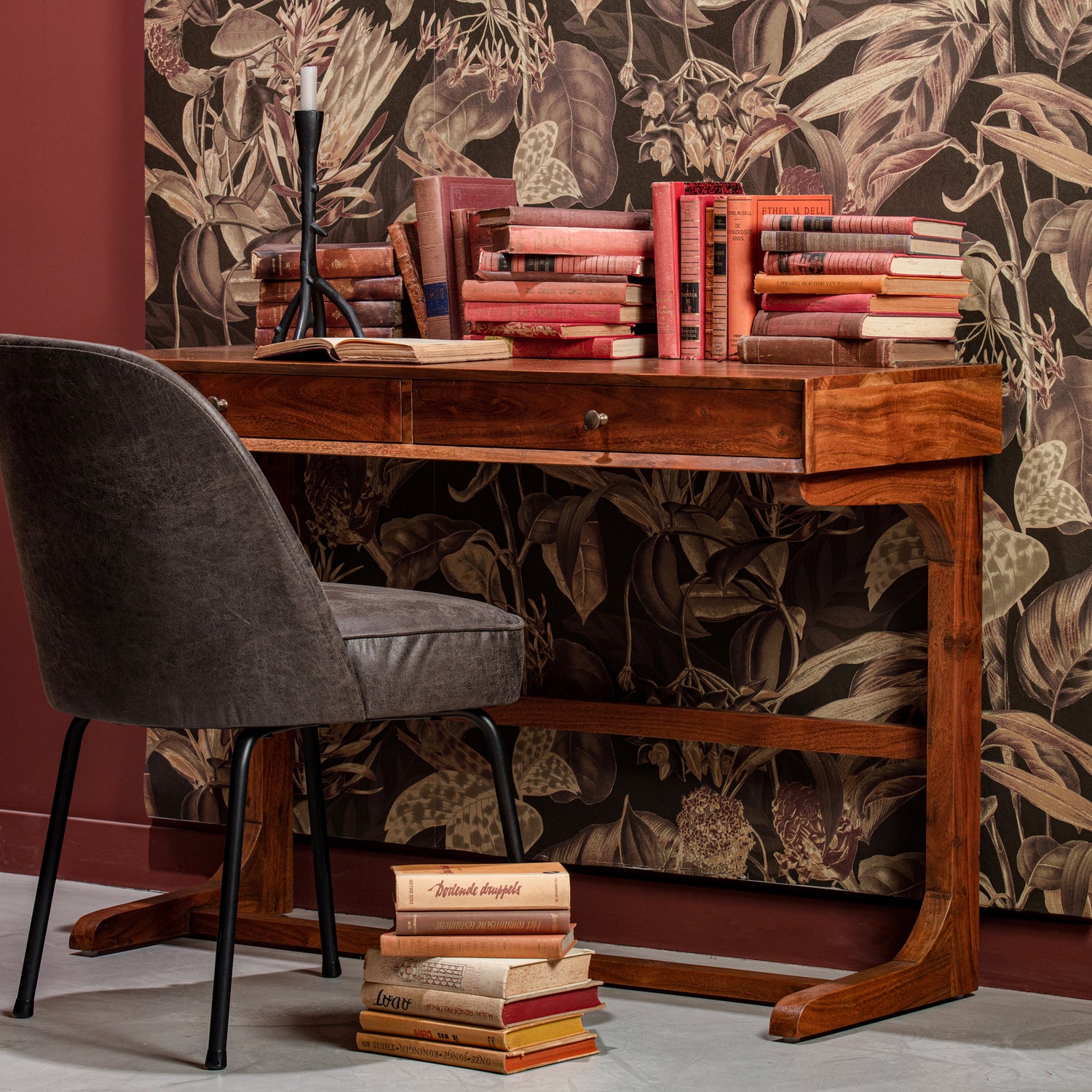 Eetkamerstoel Vogue - Ecoleer Zwart - Afbeelding 10