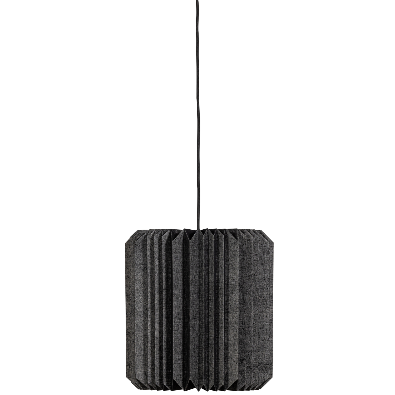 Hanglamp Bones Gevouwen papier - Zwart - Afbeelding 3