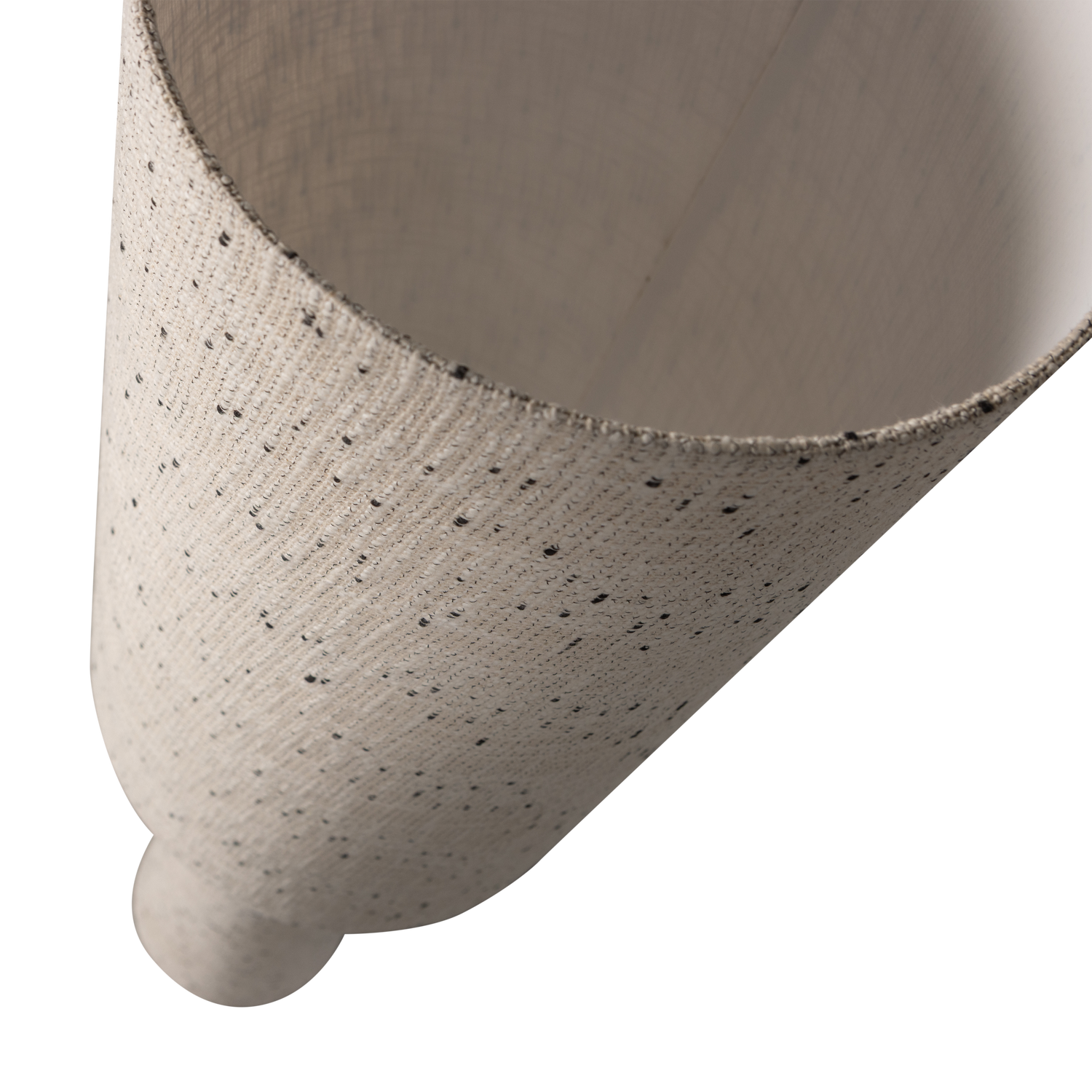 Vloerlamp Loft Bouclé met dessin, 130cm - Naturel/Stippen - Afbeelding 4