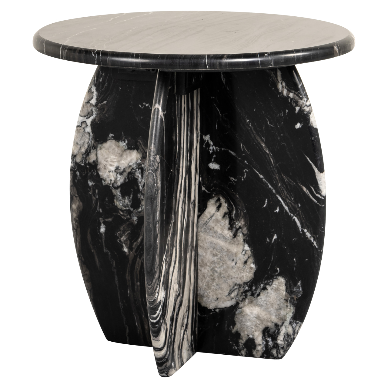 Ronde Bijzettafel Bancroft Marmer, 50cm