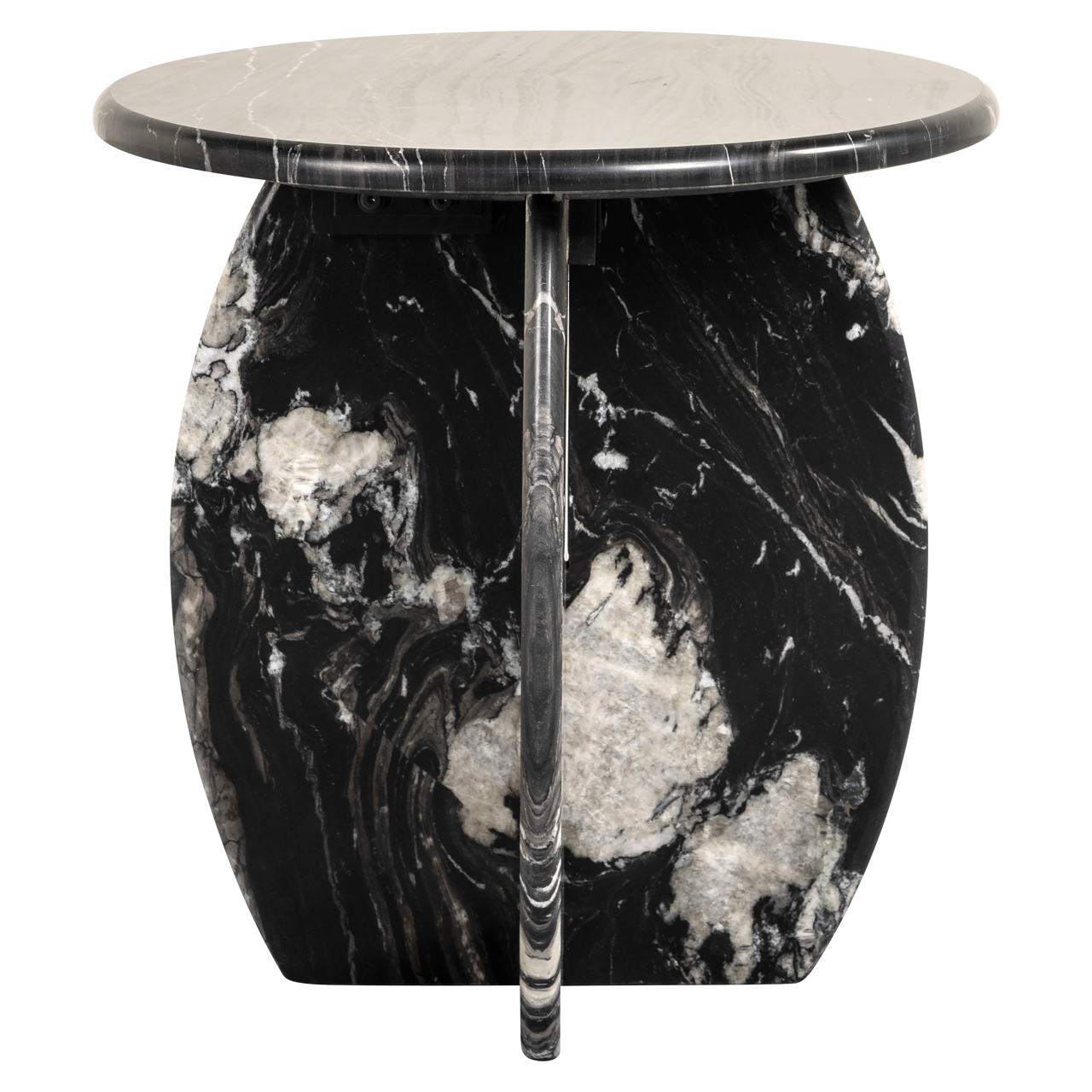 Ronde Bijzettafel Bancroft Marmer, 50cm - Afbeelding 2