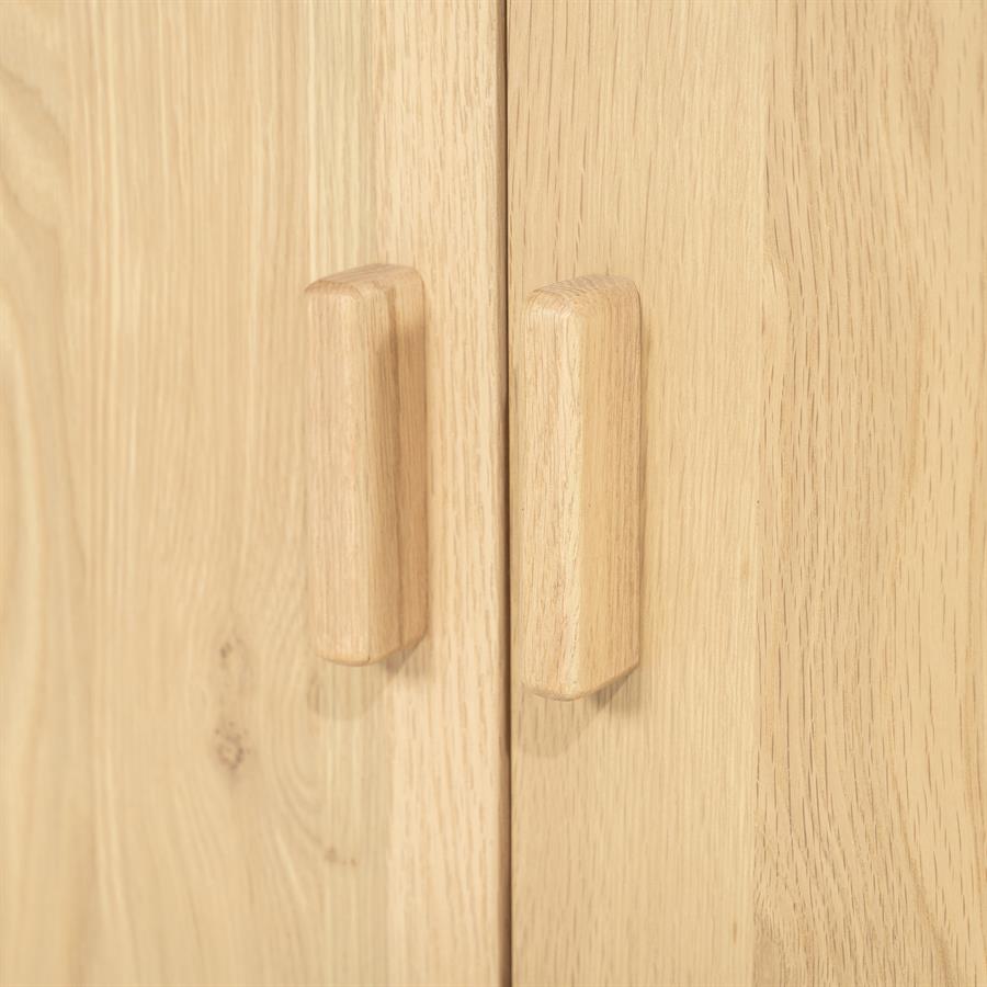 TV meubel Josh Eikenhout 180 cm - naturel - Afbeelding 19