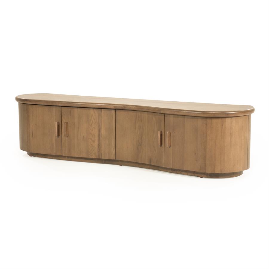 TV meubel Josh Eikenhout 180 cm - bruin - Afbeelding 22