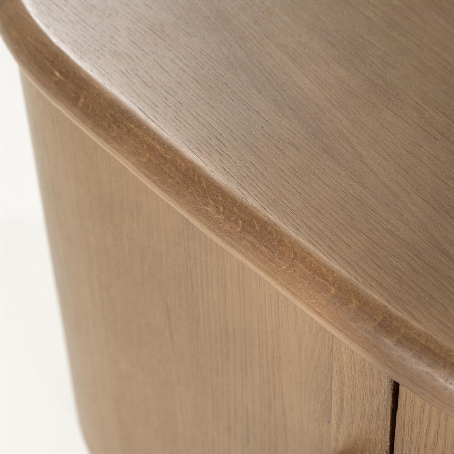 TV meubel Josh Eikenhout 180 cm - bruin - Afbeelding 24