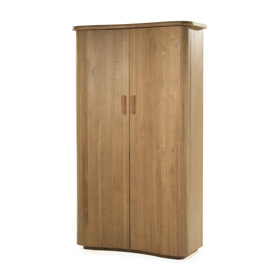 Opbergkast Josh Eikenhout 210 x 120cm - Bruin - Afbeelding 26