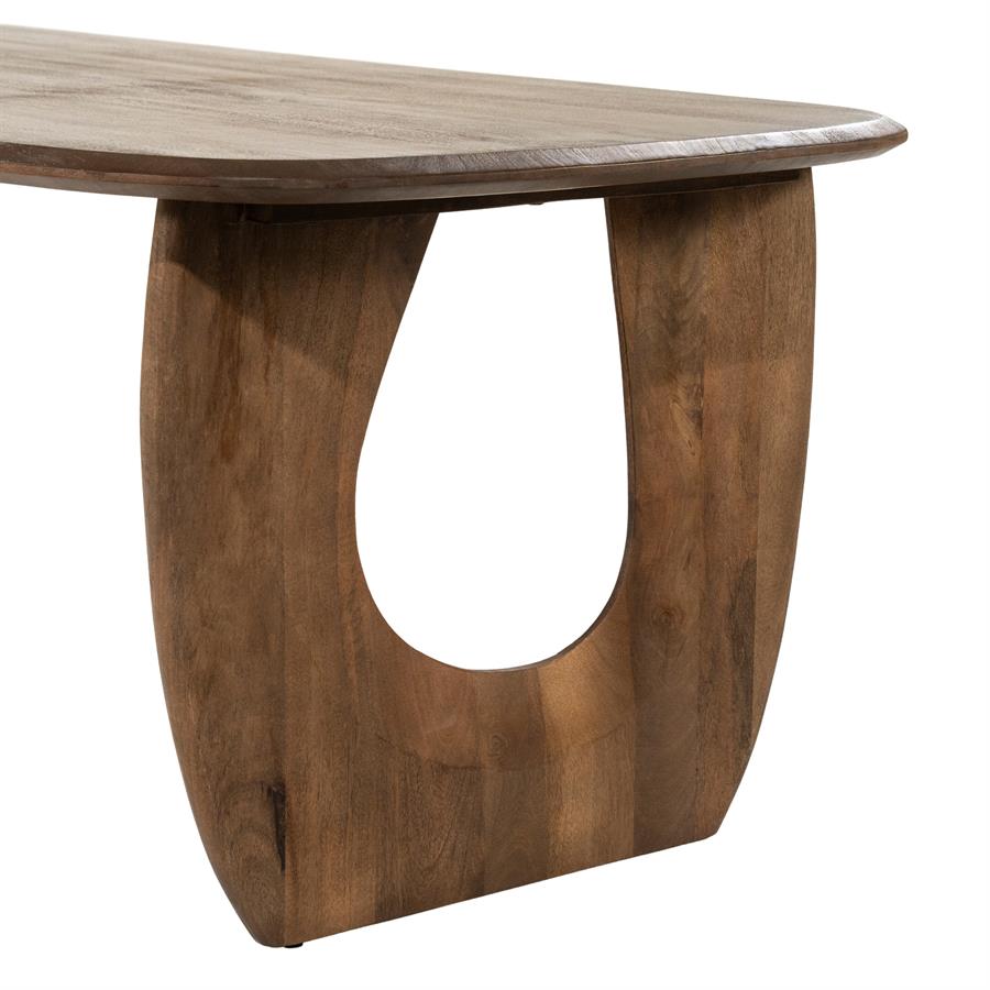 Eettafel Phoebe Mangohout - 230x110 cm - Afbeelding 4