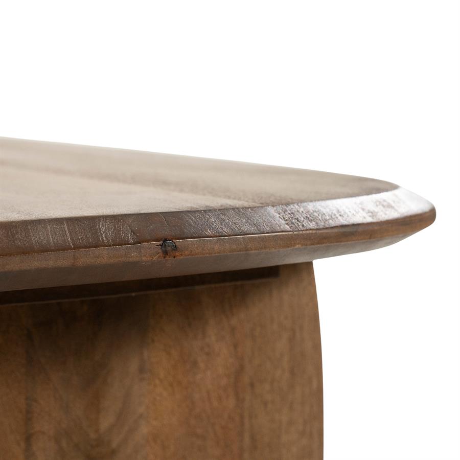Eettafel Phoebe Mangohout - 230x110 cm - Afbeelding 6