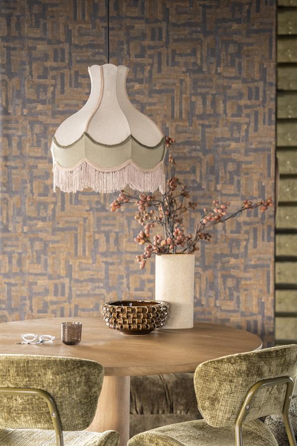 Hanglamp Fringaloo Katoen en jute - Afbeelding 5