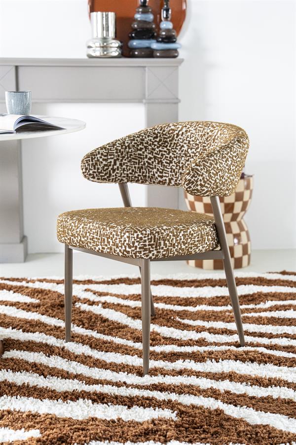 Eetkamerstoelen Miso - bruin - Afbeelding 15