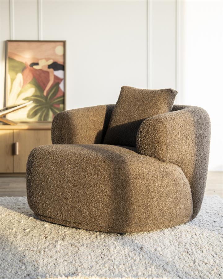 Fauteuil Bruno - Bruin Koda - Afbeelding 12