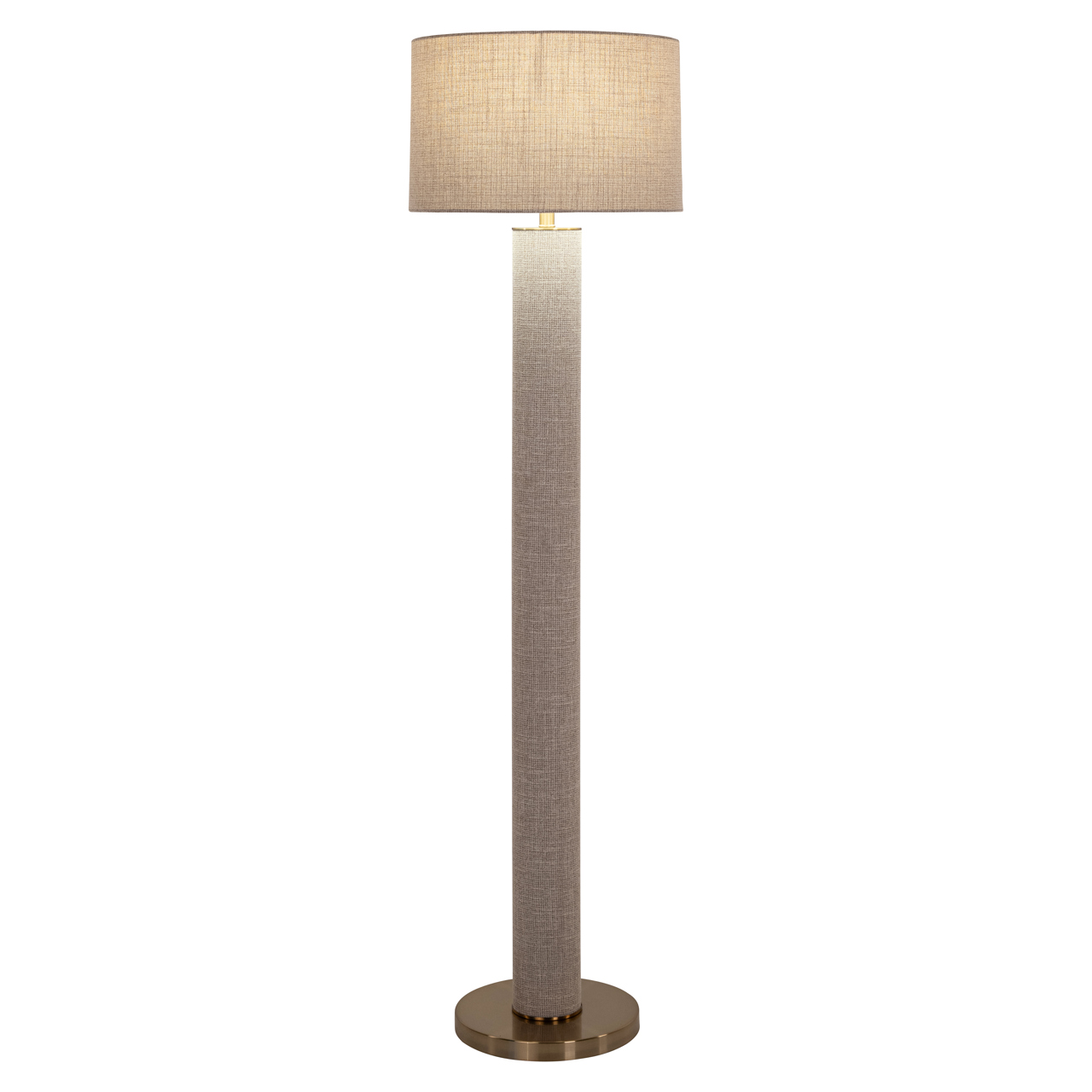 Vloerlamp Joline Linnen 161cm hoog - Afbeelding 2