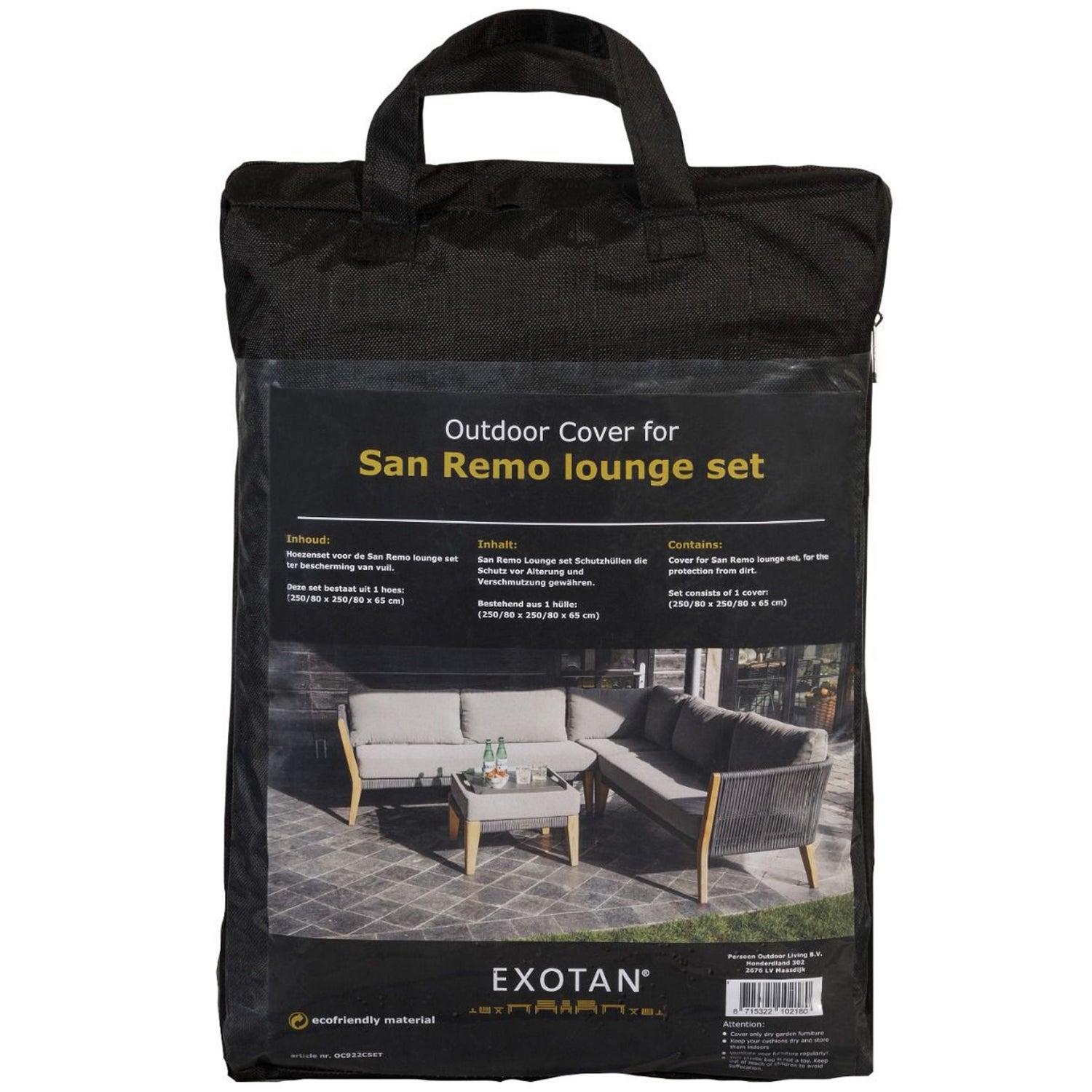 Outdoor Hoes La Vida/Villa t.b.v. Hoek Loungeset