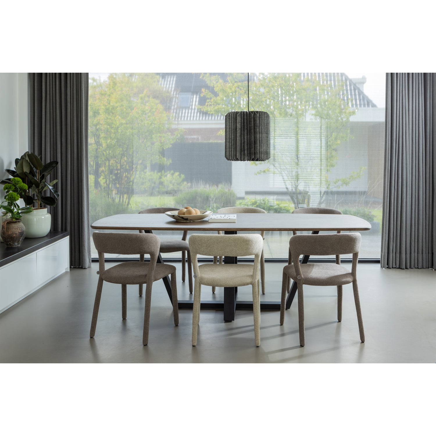 Eetkamerstoel Noble - Taupe - Afbeelding 10