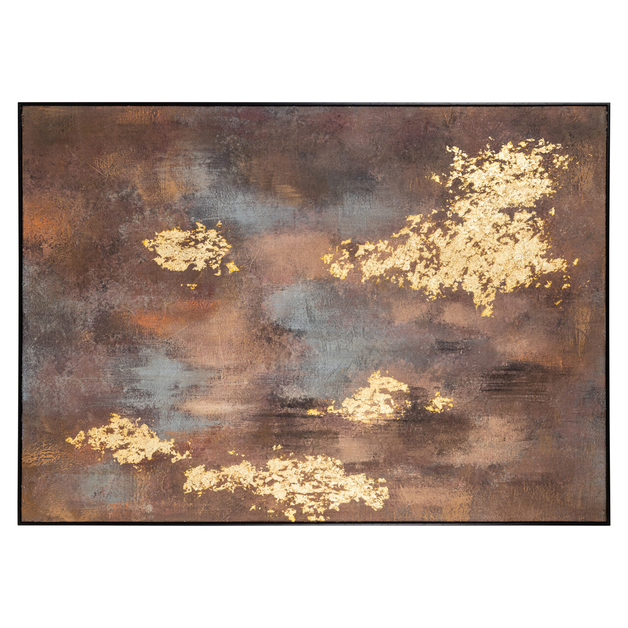 Wall art Gouden gleam Goud - Afbeelding 4