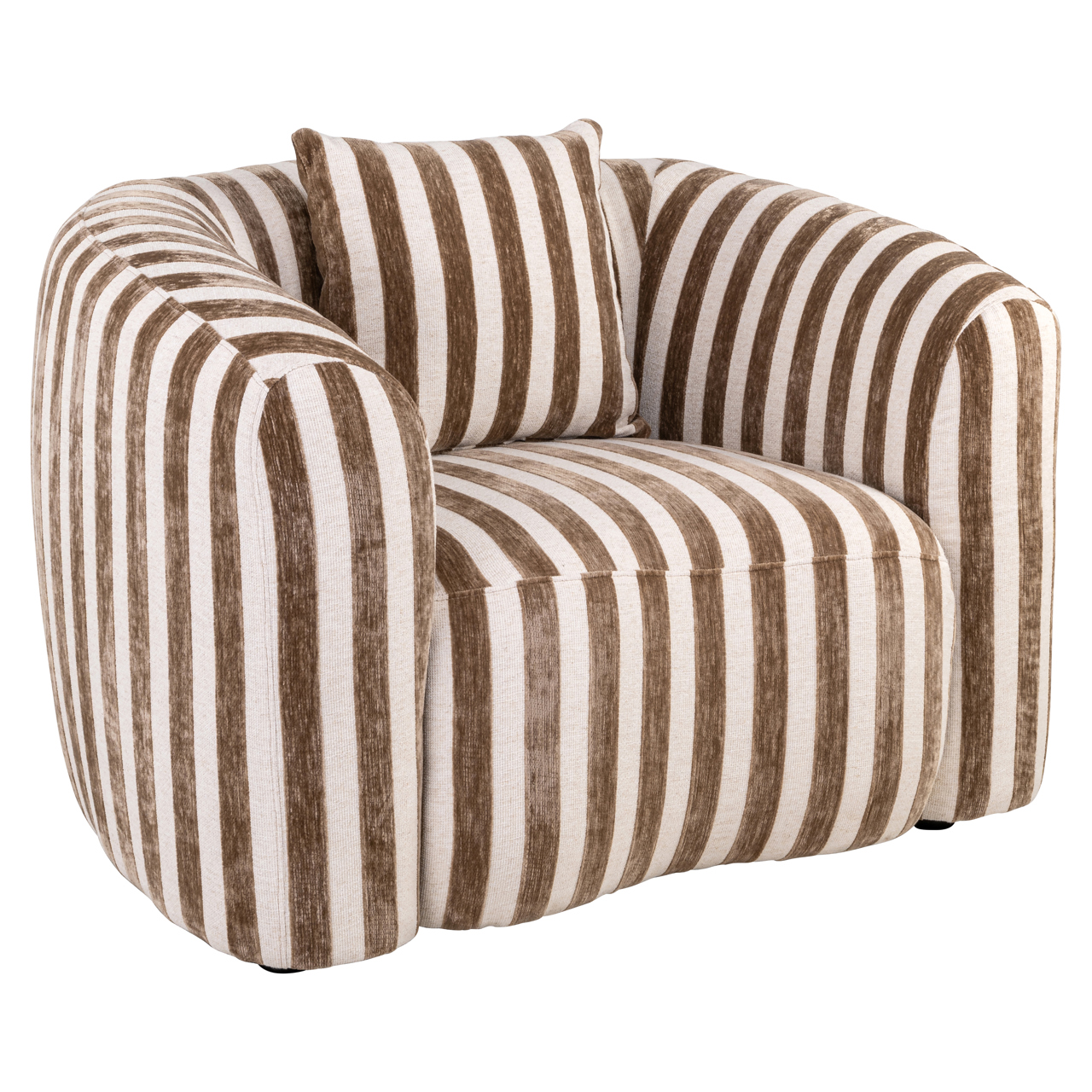 Fauteuil Luxandra - Zand Strepen - Afbeelding 4