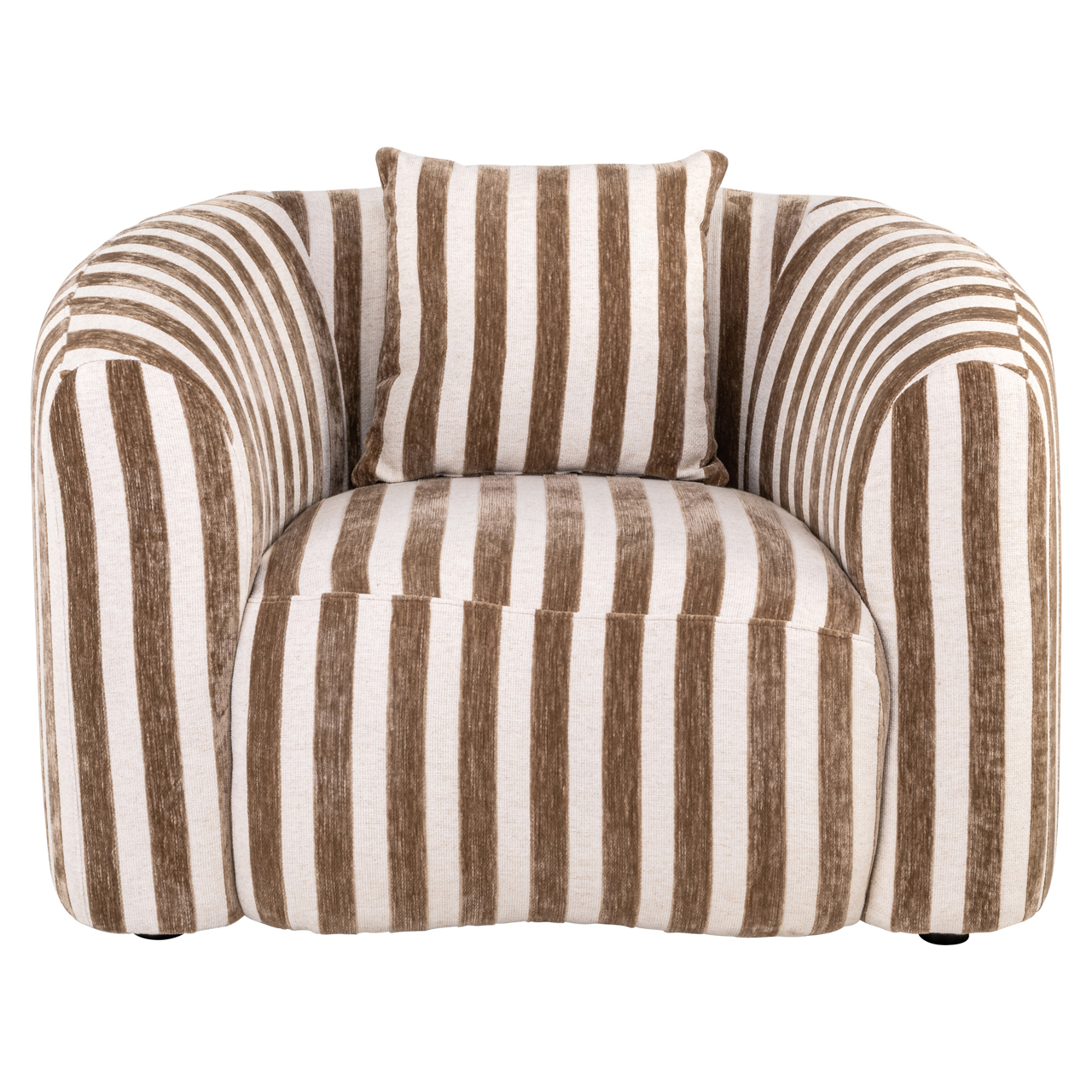 Fauteuil Luxandra - Zand Strepen - Afbeelding 5