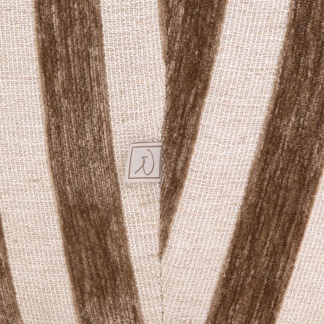 Fauteuil Luxandra - Zand Strepen - Afbeelding 8
