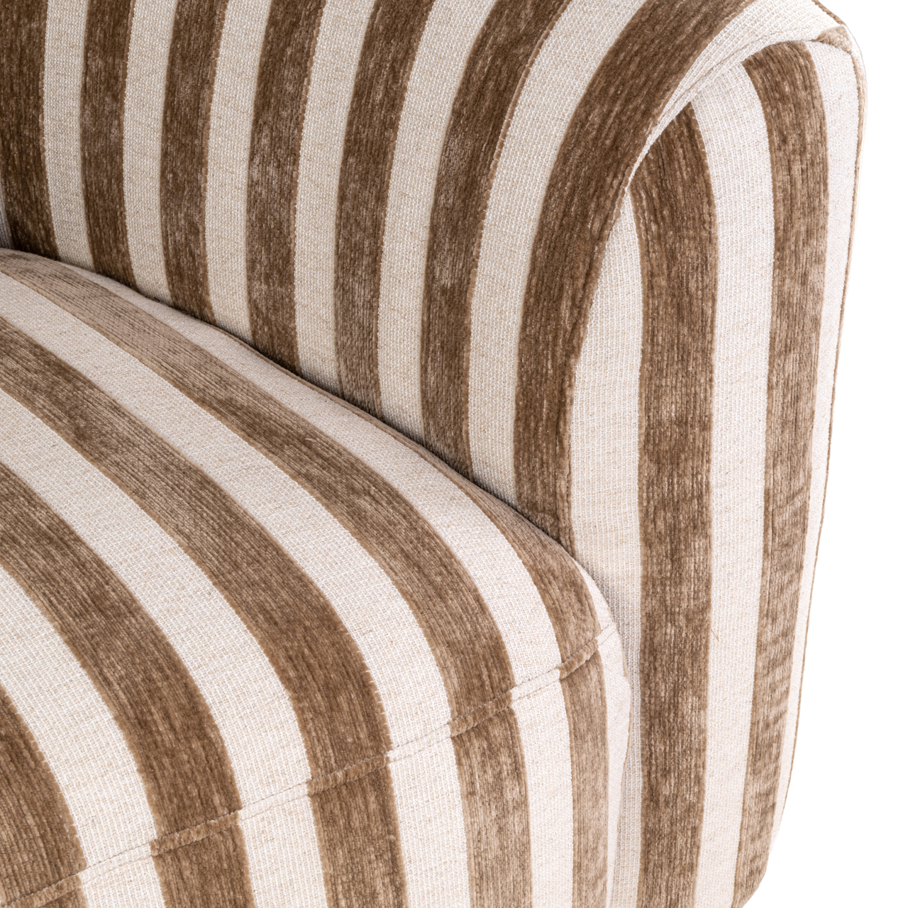 Fauteuil Luxandra - Zand Strepen - Afbeelding 9