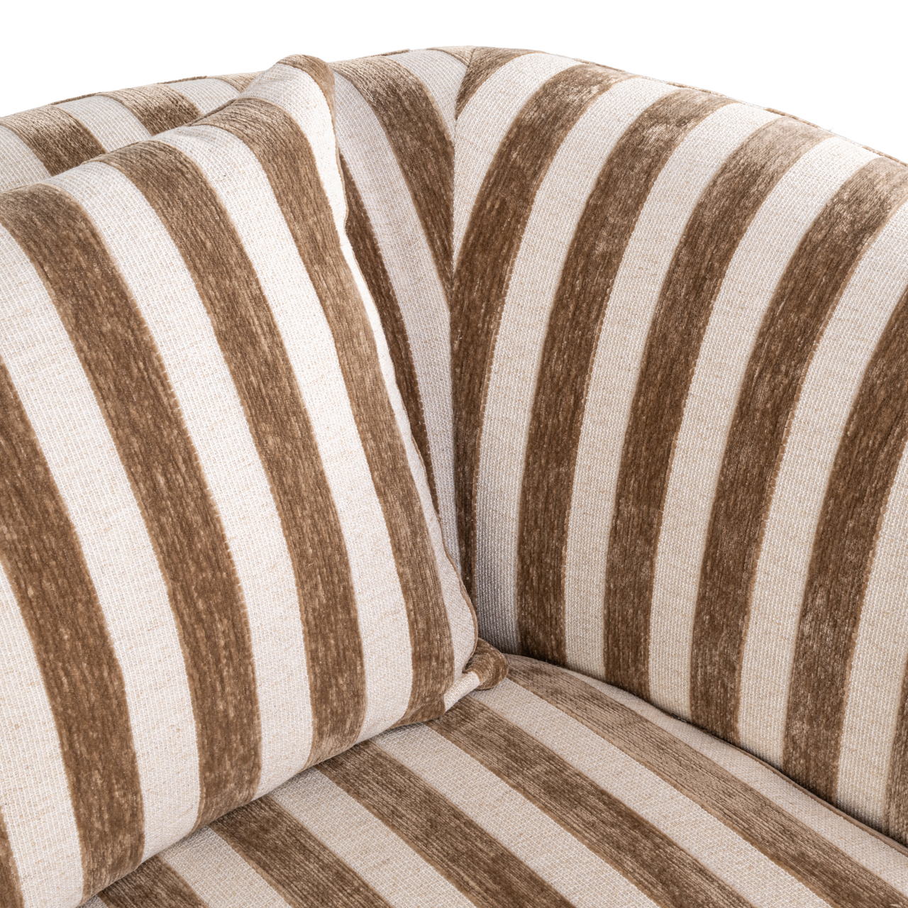 Fauteuil Luxandra - Zand Strepen - Afbeelding 10