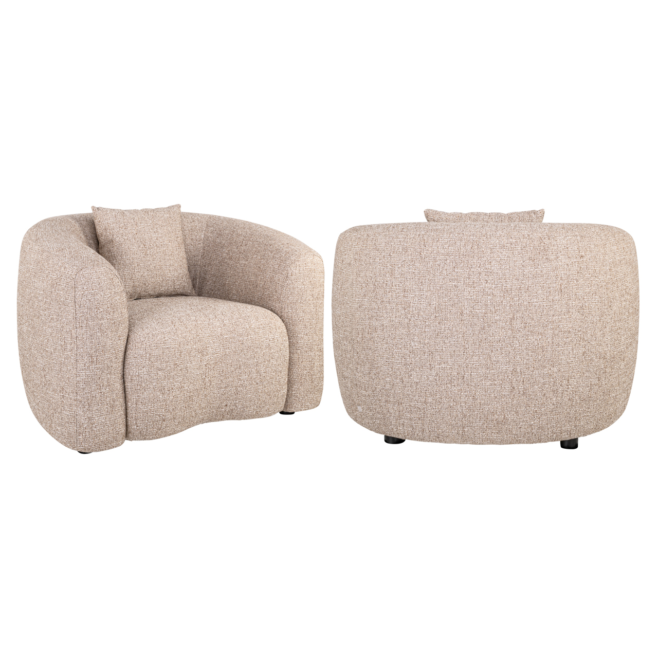 Fauteuil Luxandra - Zand - Afbeelding 2