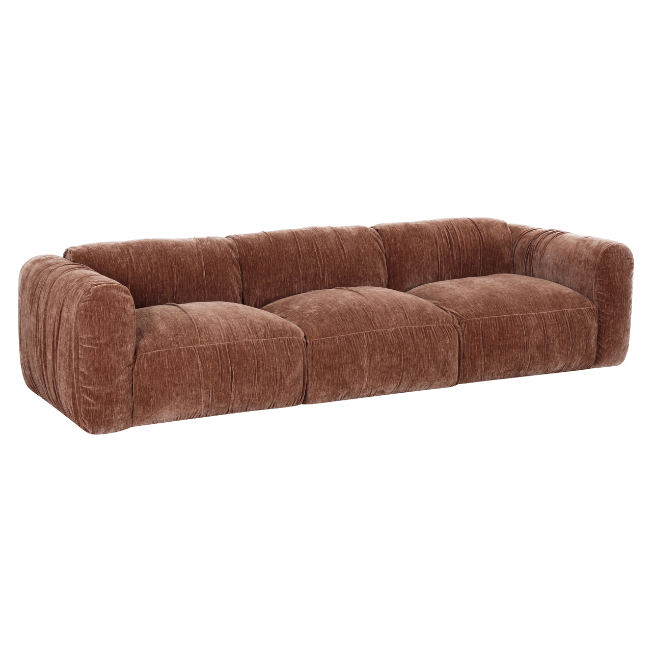 4-zits Bank Monty - Coffee bruin - Afbeelding 7