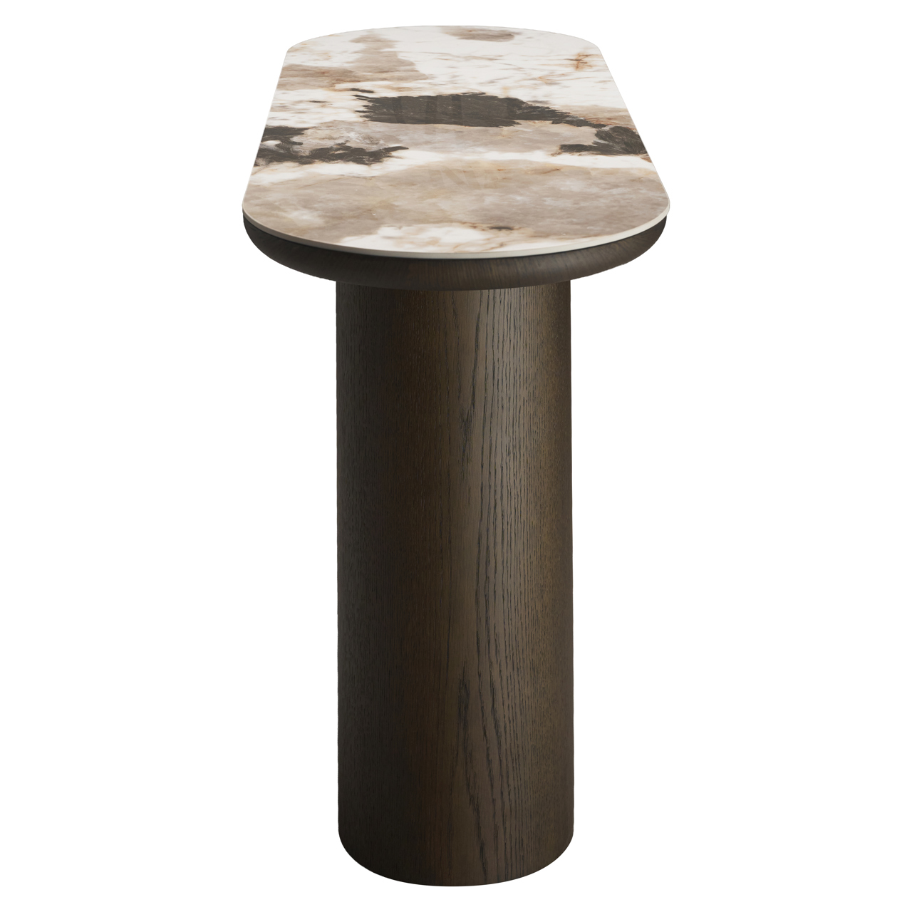 Sidetable Langford Keramiek - Bruin - Afbeelding 9